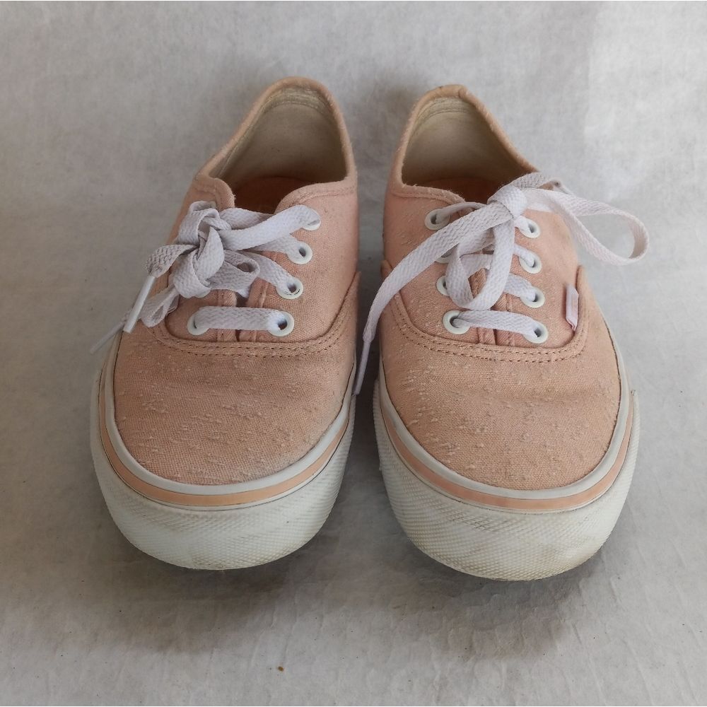 Vans Pink Sneakers Size 6.5 - Picture 2 of 9